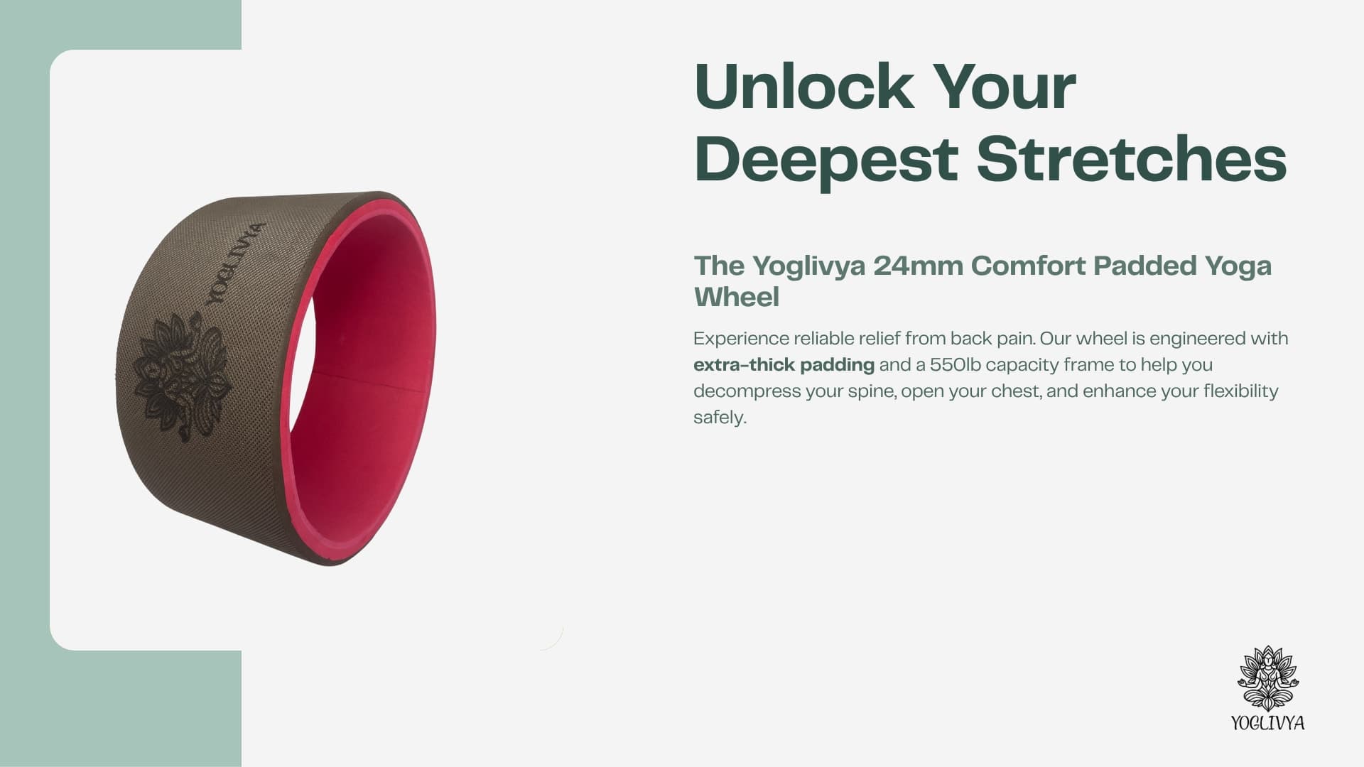 Yoga Wheel TPE detailed view 1
